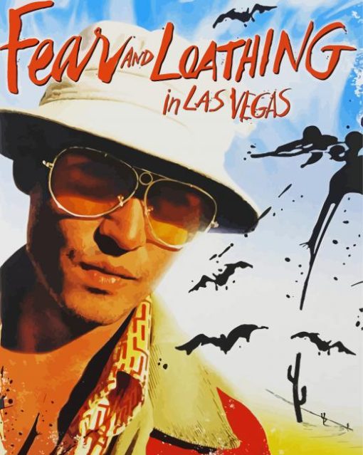 Fear And Loathing In Las Vegas Movie Poster paint by number