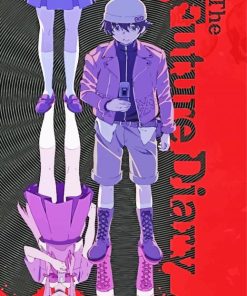 Future Diary Poster paint by number