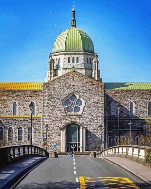 Galway Cathedral paint by number