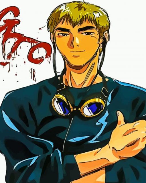 Great Teacher Onizuka Poster paint by number