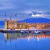 Greece Nafpaktos Port paint by number