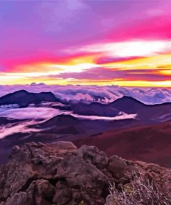 Haleakala National Park paint by number