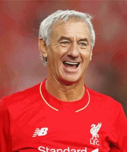 Ian Rush Professional Footballer paint by number