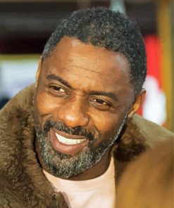 Idris Elba paint by number