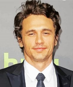 James Franco American Actor paint by number