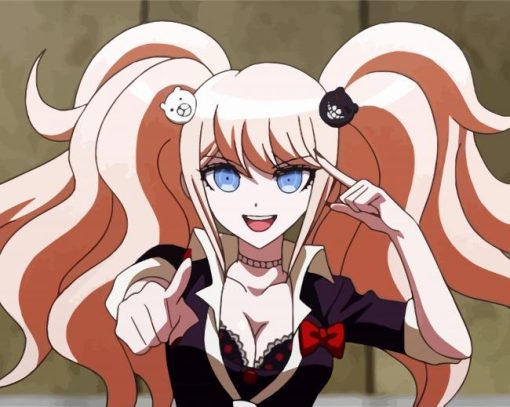 Junko Enoshima Anime paint by number