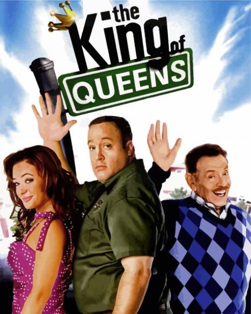 King Of Queens Poster paint by number