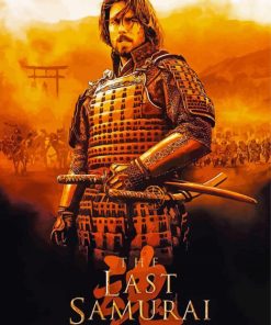 Last Samurai War Movie paint by number