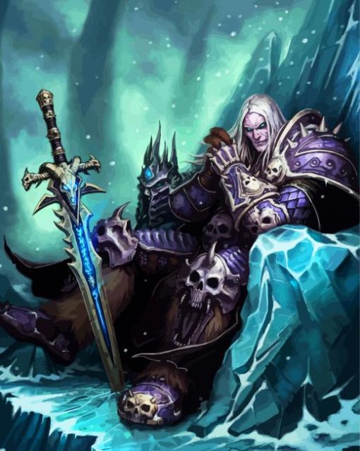 Lord Lich king paint by number