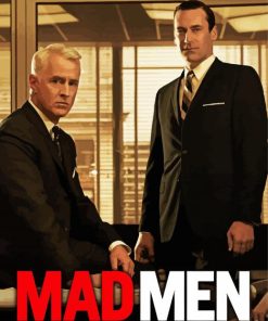 Mad Men Movie Poster paint by number