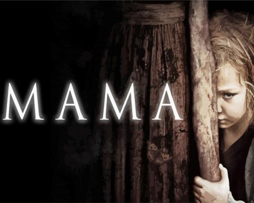 Mama Horror Movie paint by numbers