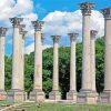 National Arboretum Columns United States paint by number