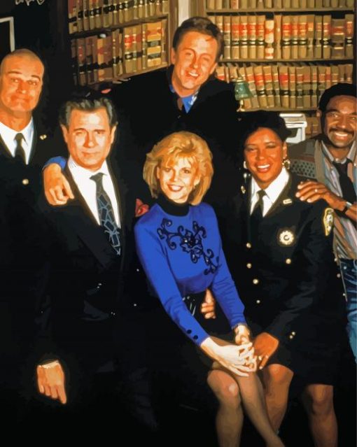 Night Court Movie paint by number