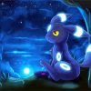 Nightfall Umbreon paint by number