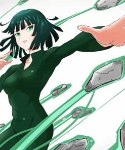 One Punch Man Fubuki paint by number