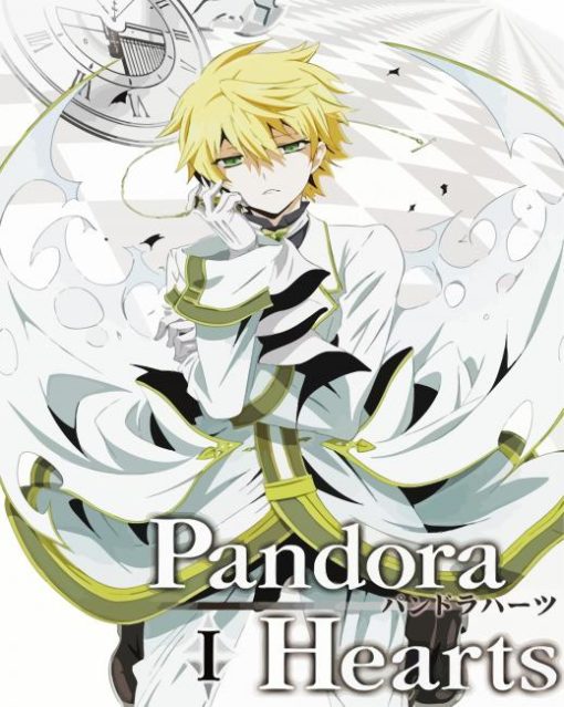 Pandora Hearts Anime Poster paint by number