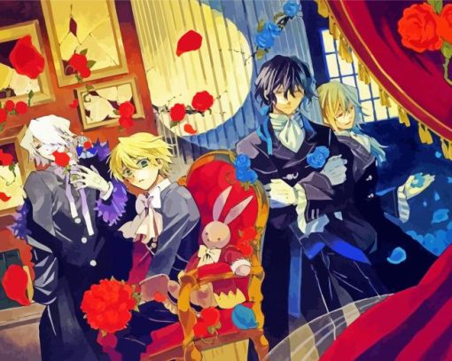 Pandora Hearts Manga Series paint by number