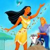 Pocahontas Disney Movie paint by number