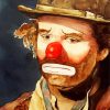 Sad Clown By Emmet Kelly paint by number