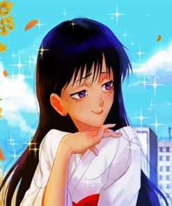 Sailor Moon Mars Anime paint by number