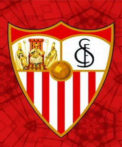 Sevilla FC Logo paint by number