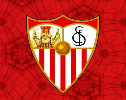 Sevilla FC Logo paint by number