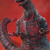 Shin Godzilla Monster paint by number