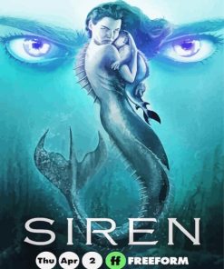 Siren Movie Poster paint by number