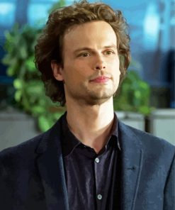 Spencer Reid Criminal Minds paint by number