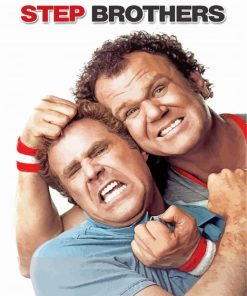 Step Brothers Poster paint by number