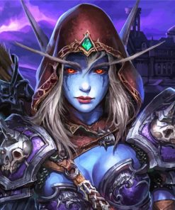 Sylvanas Windrunner Characters paint by number