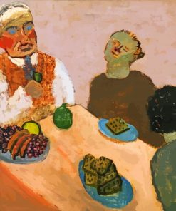 The Dessert By Milton Avery paint by number