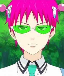 The Disastrous Life Of Saiki K Anime paint by number