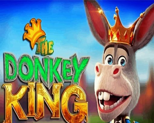 The Donkey King Movie Poster paint by number