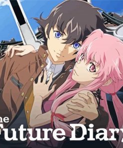 The Future Diary Poster paint by number