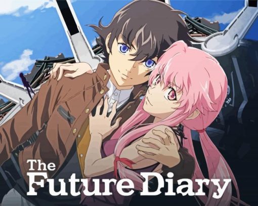 The Future Diary Poster paint by number