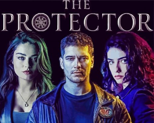 The Protector Poster paint by number