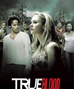 True Blood Movie Poster paint by number