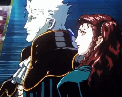 Vampire Hunter D Animes paint by number