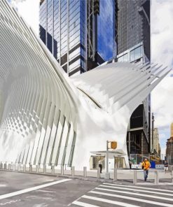 World Trade Center Oculus New York paint by number