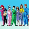 Yu Yu Hakusho Manga Series paint by number