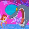 Zig And Sharko Animated Series paint by number