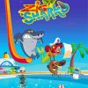 Zig And Sharko Poster paint by number