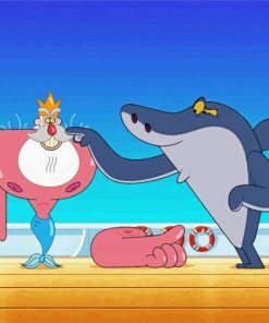 Zig And Sharko Series paint by number