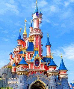 Disneyland Paris paint by number