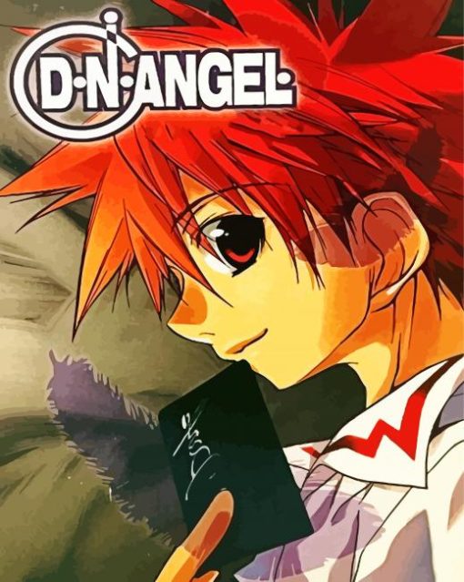 Dn Angel Poster paint by number