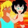 Ferngully Movie paint by number