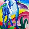 Franz Marc Blue Horse paint by number