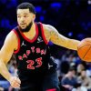 Fred VanVleet Toronto Raptors Basketball paint by number