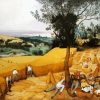 Harvesters By Pieter Bruegel paint by number